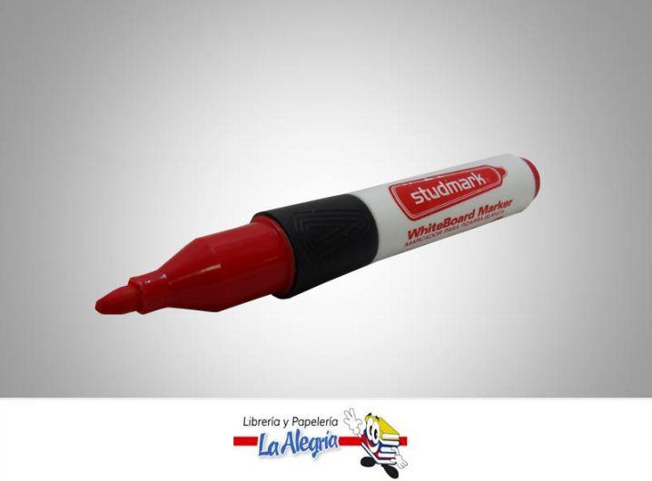 MARCADOR P/PIZARRA PTA. REDONDA ROJO UND MARCA STUDMARK   