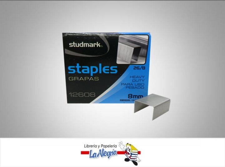 GRAPA LISA 26/8 1000 UND MARCA STUDMARK   