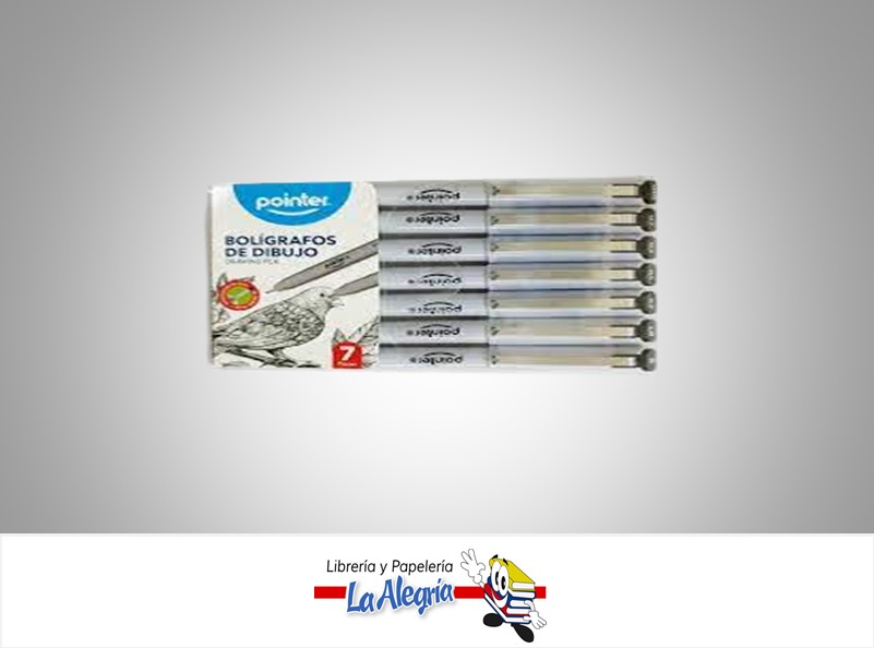 RAPIDOGRAPH FLM1807 SET 7 PZ MARCA POINTER