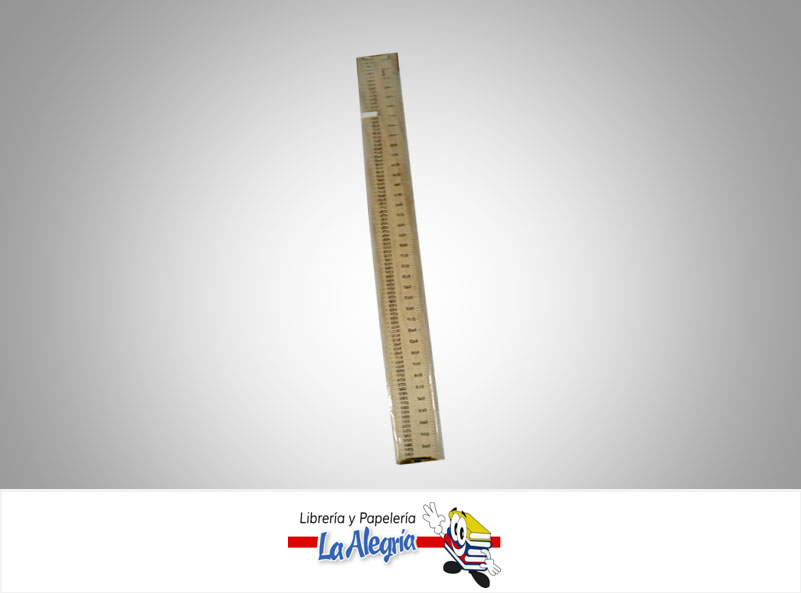 REGLA 100CM MADERA WOOD RULER MARCA POINTER   