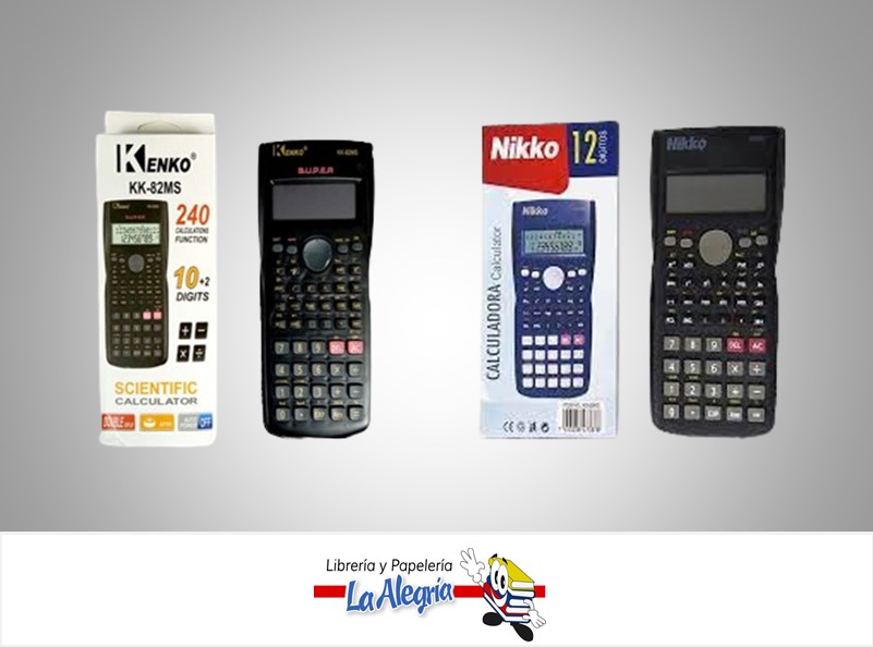 CALCULADORA CIENTIFICA 240 FUNCION KD82MS MARCA KENKO