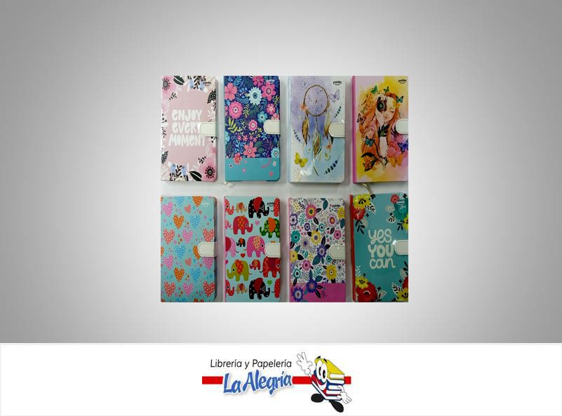 LIBRETA NOTA EMPASTADA CON BROCHE NB1707A5 MARCA POINTER
