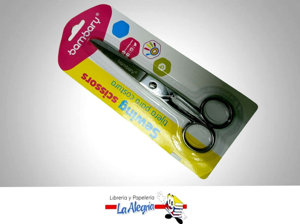 TIJERA COSTURA ACERO INOX 8'' UND MARCA BAMBARY   