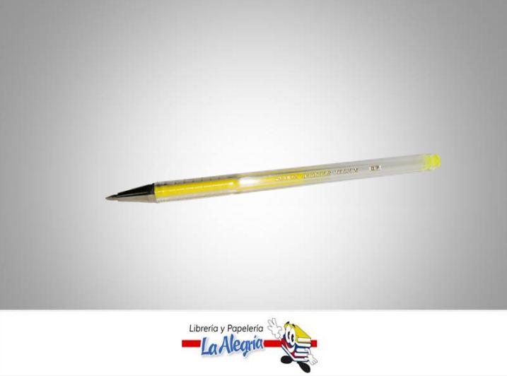 BOLIGRAFO J-ROLLER RX 0,7 AMARILLO MARCA ZEBRA   
