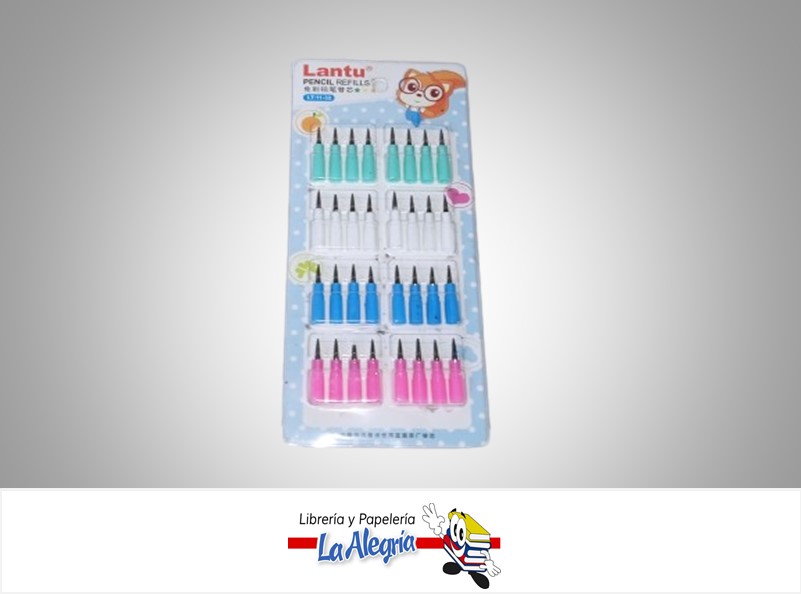 MINA GRUESA REPUESTO LT:11-32 PAQ DE 32 PZA MARCA LANTUN