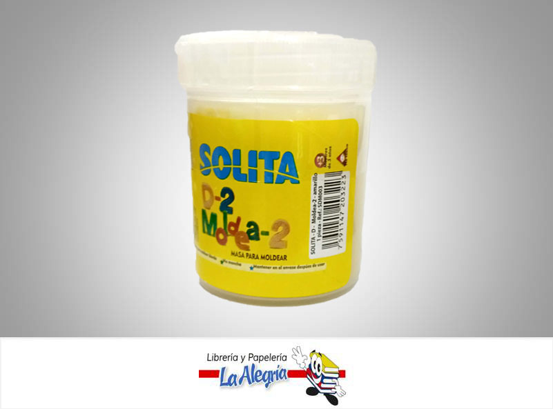 D2 MOLDEADOS 150GR AMARILLO ORO UND MARCA SOLITA   