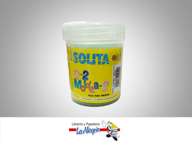 D2 MOLDEADOS 150GR VERDE MANZANA UND MARCA SOLITA   