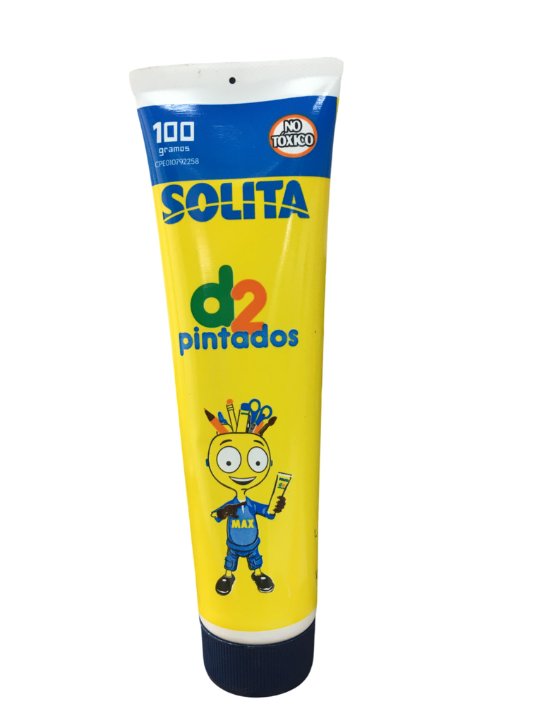 D2 PINTADOS AZUL 100GR MARCA SOLITA   