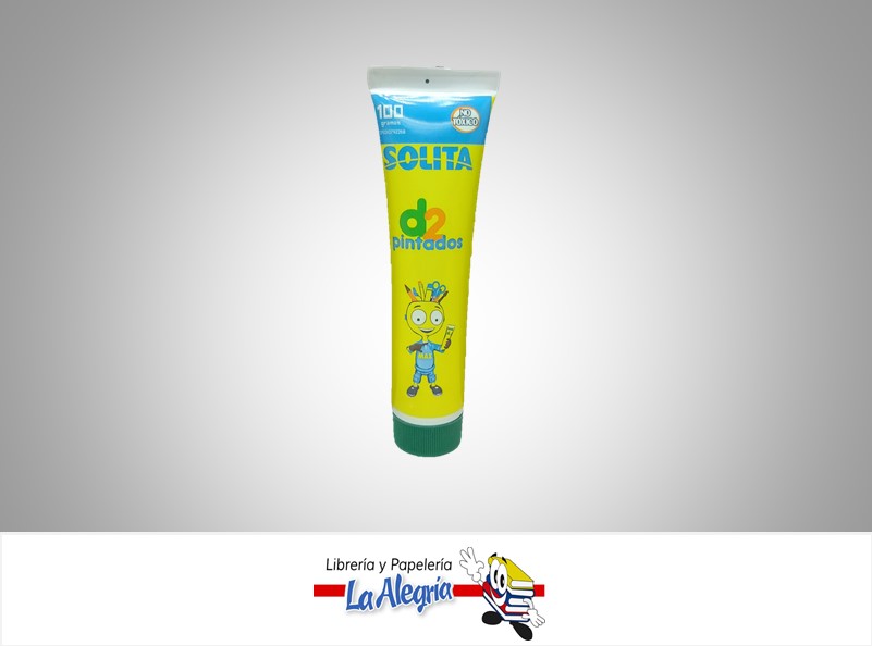 D2 PINTADOS VERDE 100GR MARCA SOLITA   