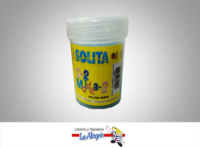 D2 MOLDEADOS 150GR AZUL UND MARCA SOLITA