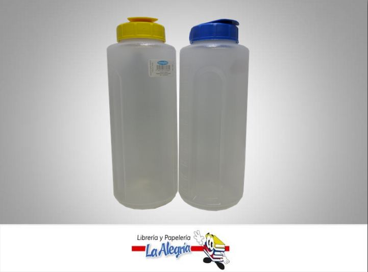 BOTELLA ELEGANCE MED 2 MODELOS 1LT MARCA MANAPLAS   