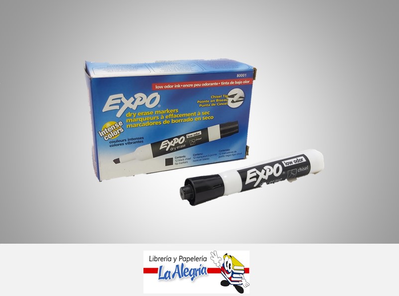 MARCADOR PARA PIZARRA ACRILICO 361068 NEGRO UND MARCA EXPO