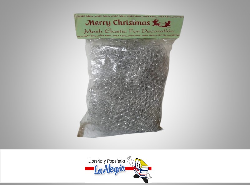 MALLA PARA DECORACION NAVIDEÑA