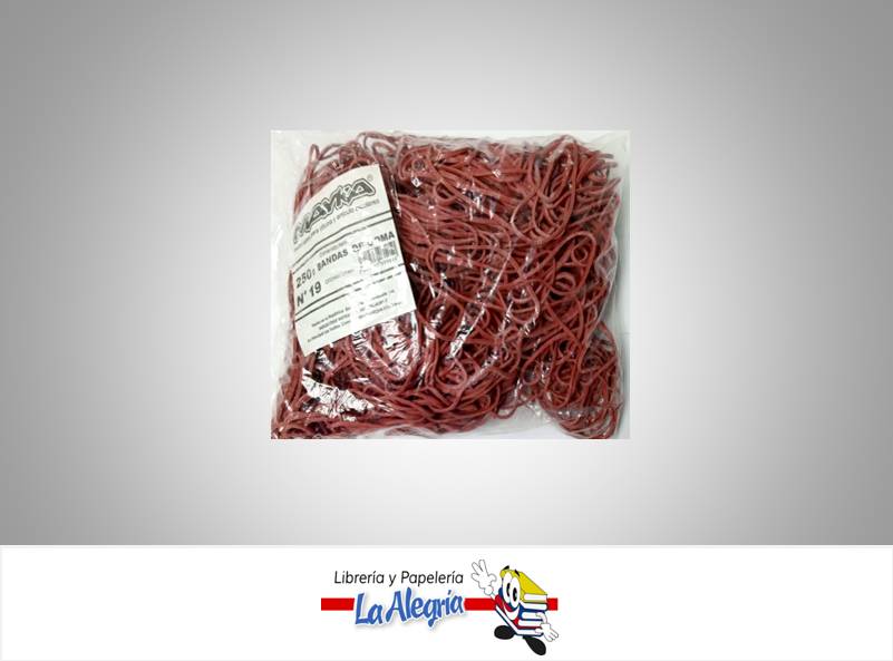 LIGA DE GOMA N-19 250GR MARCA MAYKA   