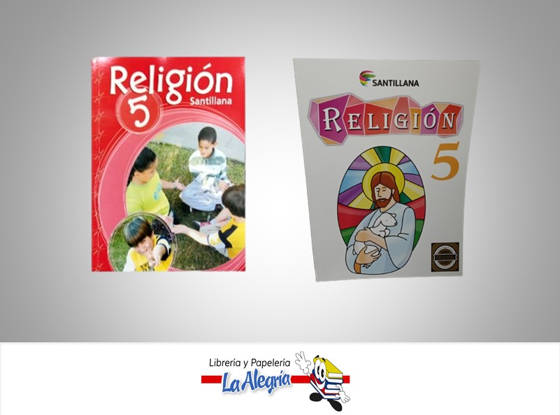 RELIGION 5 SANTILLANA TEMATICA RELIGION AUTOR NAVARRO CARMEN/LEONOR ACOSTA EDITORIAL SANTILLANA