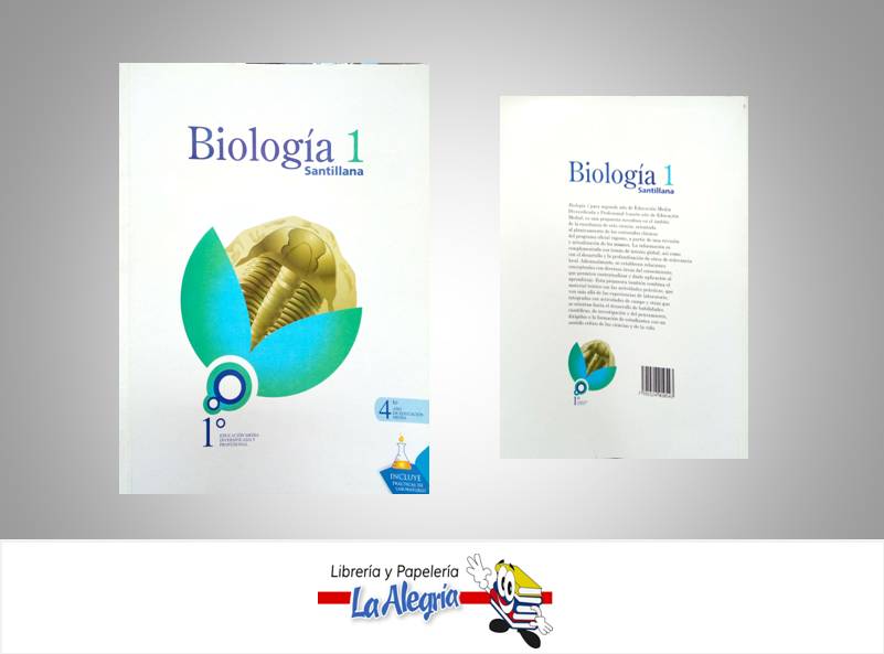 BIOLOGIA 1 AÑO EDUCACION MEDIA DIVERSIFICADA SANTILLANA  TEMATICA BIOLOGIA AUTOR SANTILLANA EDITORIAL SANTILLANA