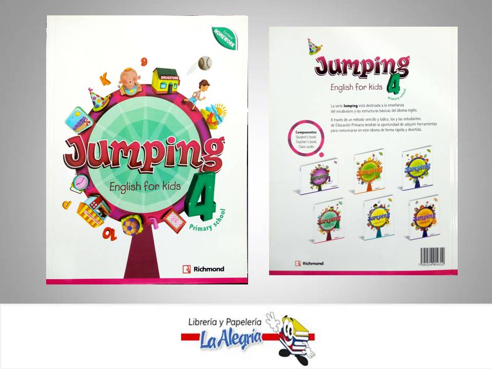 JUMPING 4 ENGLISH FOR KIDS TEMATICA IDIOMAS AUTOR NAVARRO CARMEN EDITORIAL EDITORIAL RICHMOND