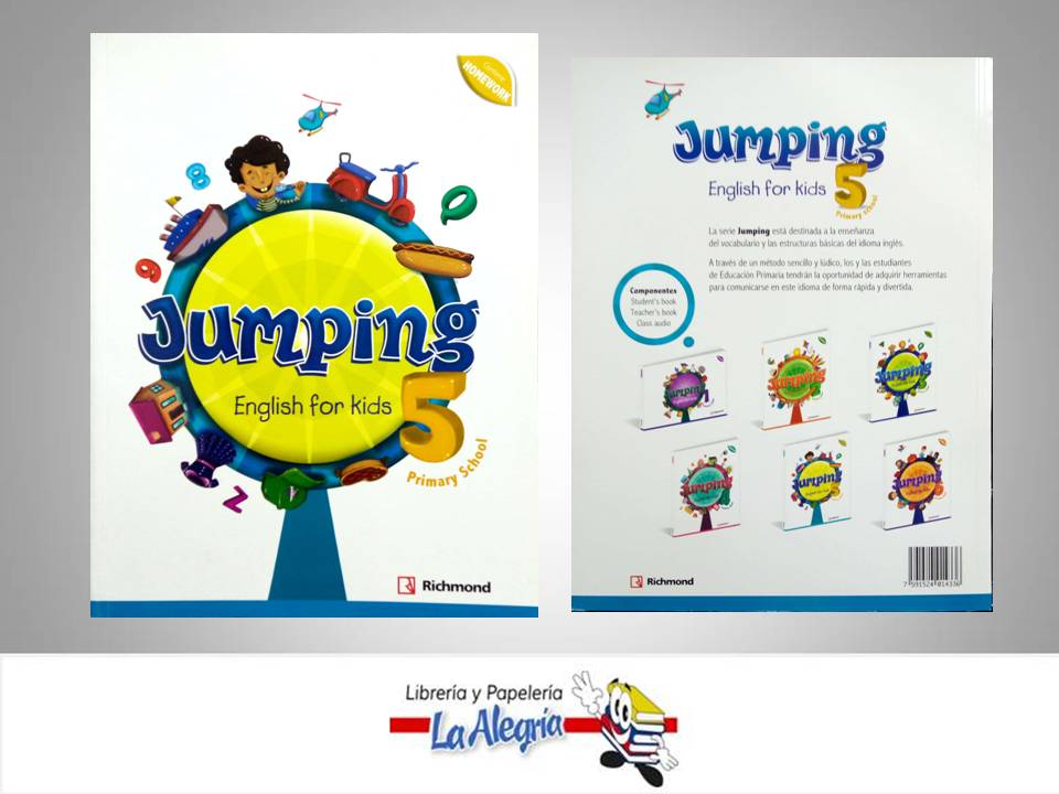 JUMPING 5 ENGLISH FOR KIDS  TEMATICA IDIOMAS AUTOR NAVARRO CARMEN EDITORIAL RICHMOND PLUBLISHING S.A