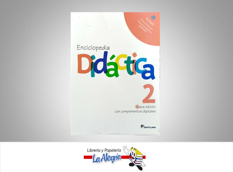 ENCICLOPEDIA DIDACTICA 2 TEMATICA EDUCACION EDITORIAL SANTILLANA
