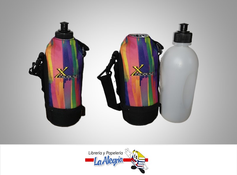TERMO BOTELLA PLASTICA BRUSH 098455 1 LITRO MARCA EXODUS
