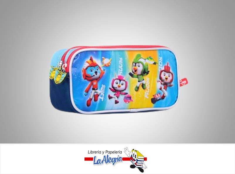 CARTUCHERA RECTANGULAR TOP WING MARCA CAPI   