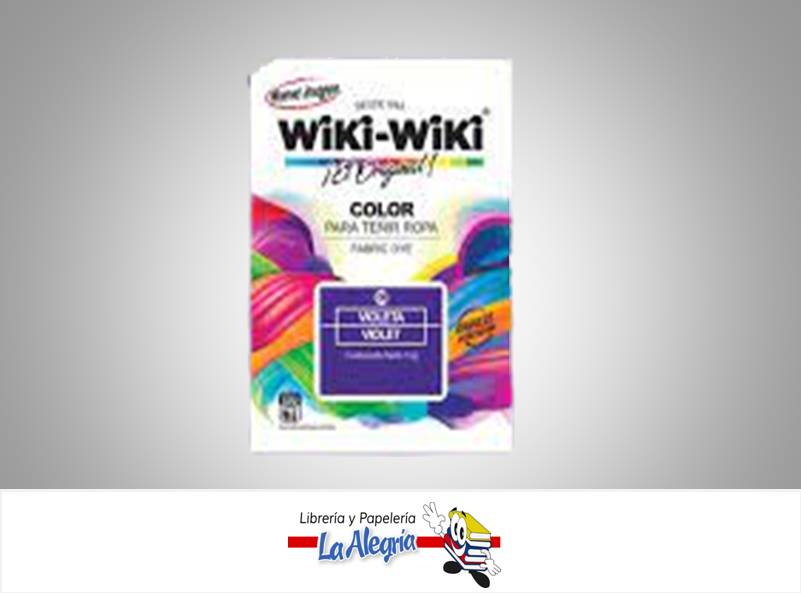 WIKI-WIKI VIOLETA 15G UND MARCA WIKI-WIKI   