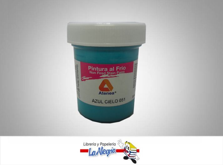 PINTURA AL FRIO 60CCAZUL CIELO MARCA ATENEA   