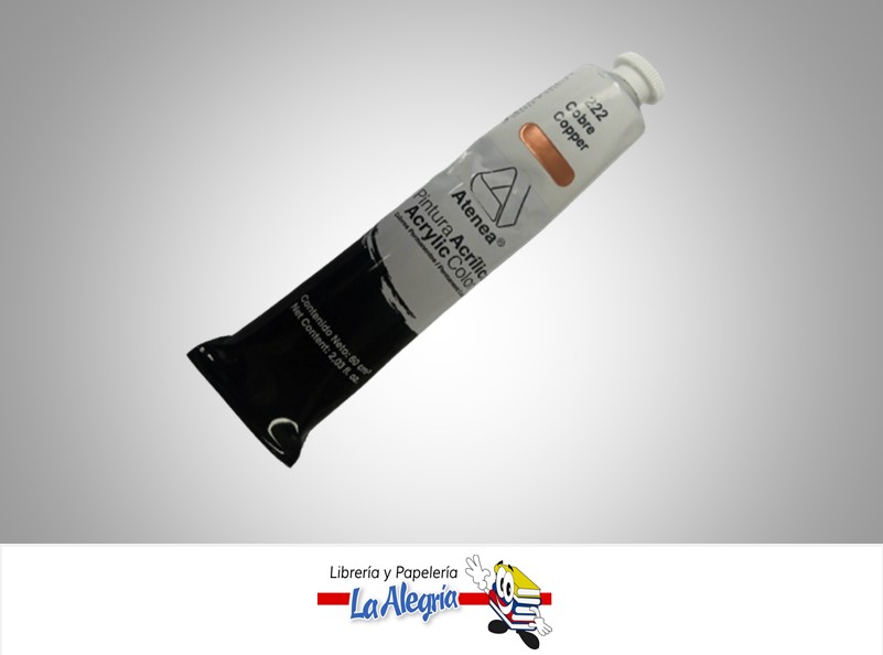 PINTURA ACRILICA 60CC - 222 - COBRE MARCA ATENEA