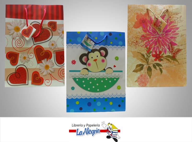 BOLSA DE REGALO 32X26 T/OCASION MARCA DISIPAL   