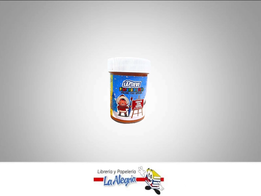 PINTURA AL FRIO 60CC MARRON GRAN SABANA MARCA LA NIEVE   