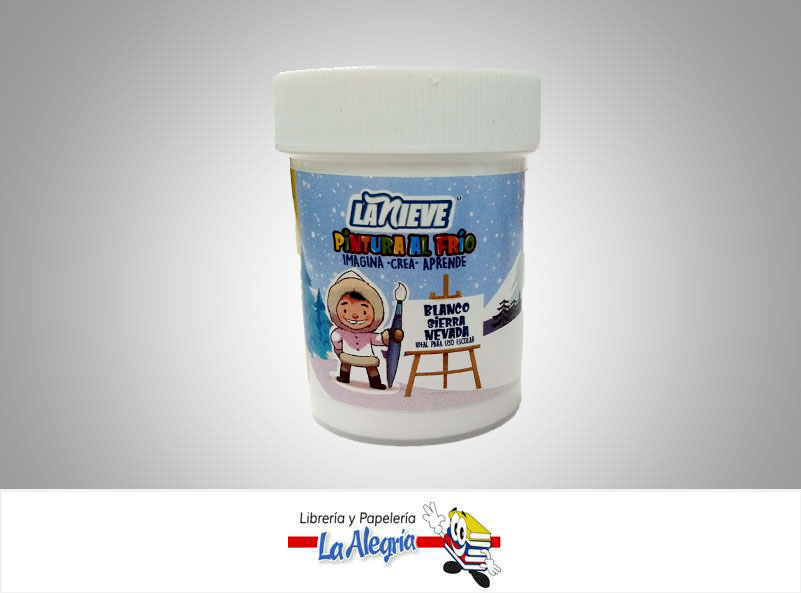 PINTURA AL FRIO 60CC BLANCO SIERRA NEVAD MARCA LA NIEVE   