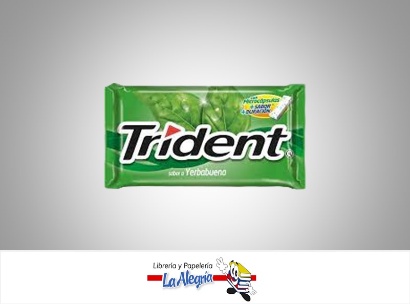 CHICLET TRIDENT 5 PZ YERBA BUENA MARCA ADAMS