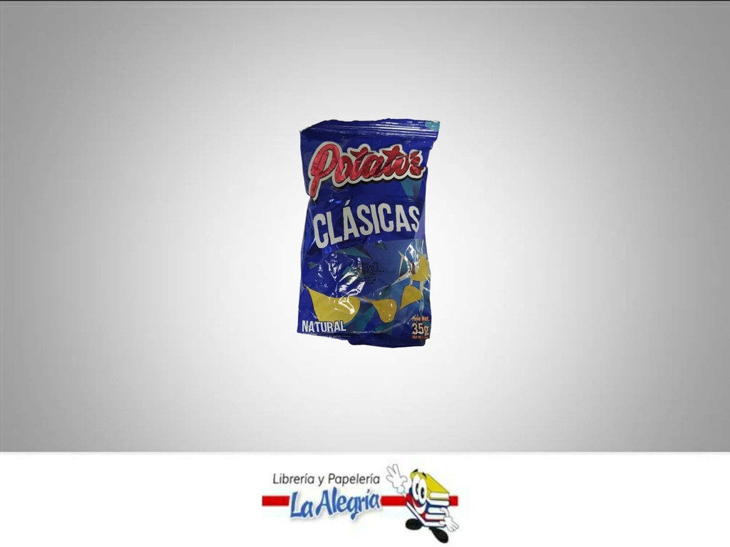 PAPAS POTATOS CLASICAS 35 GR MARCA FRITOMIX   