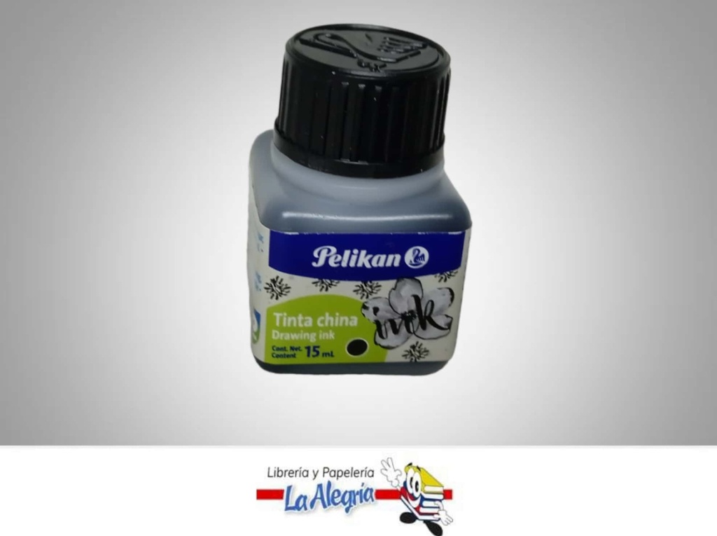 TINTA CHINA NEGRA 15 ML MARCA PELIKAN   