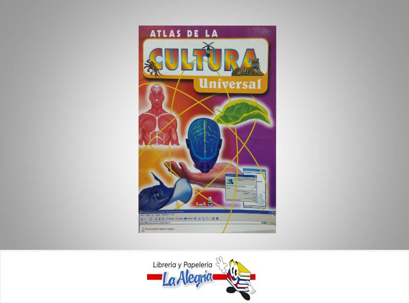 ATLAS DE LA CULTURA UNIVERSAL  TEMATICA ATLAS   EDITORIAL KINGKOLAR