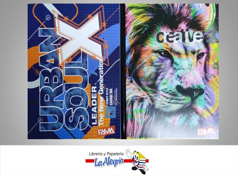 LIBRETA 1 LINEA 100 HOJAS MARCA FAMA