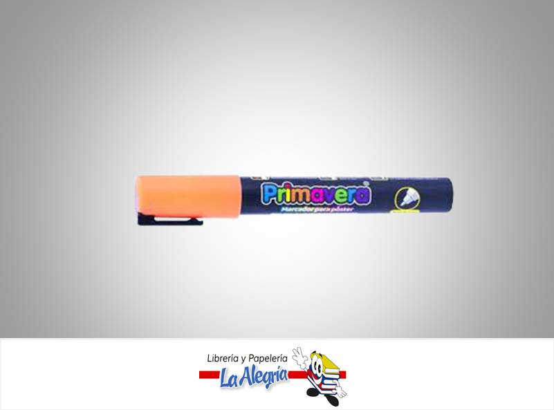 MARCADOR POSTER FLOURECENTE 2MM NARANJA UND MARCA PRIMAVERA