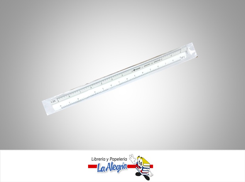 ESCALIMETRO PLASTICO 30CM MARCA PIZZINI   