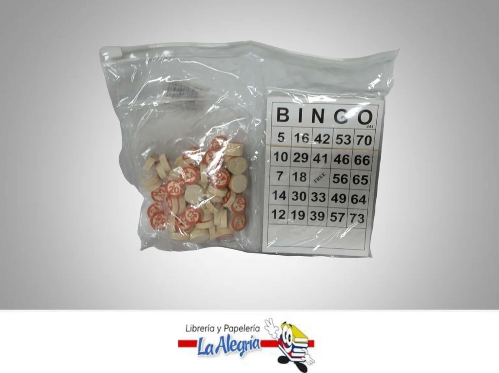 BINGO JUEGO DE MESA MARCA S/M