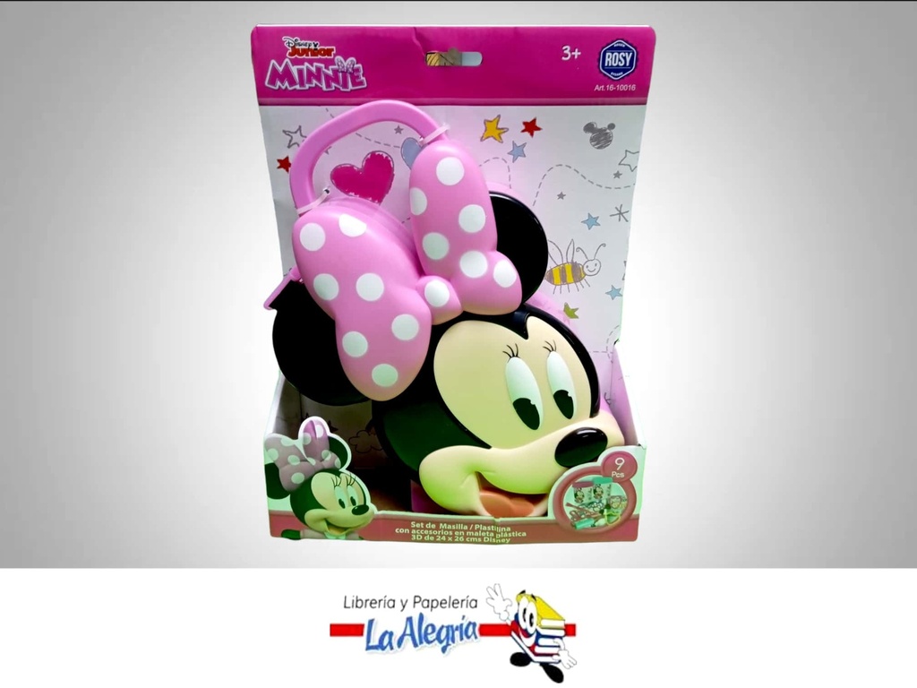 JUEGO DIDACTICO 3D MALETA MINNIE MOUSE 9 MARCA SYSABE   