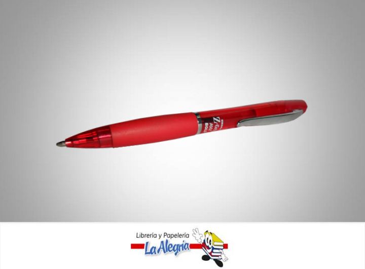 BOLIGRAGO ZEBRA Z-GRIP MAX ROJO MARCA ZEBRA   
