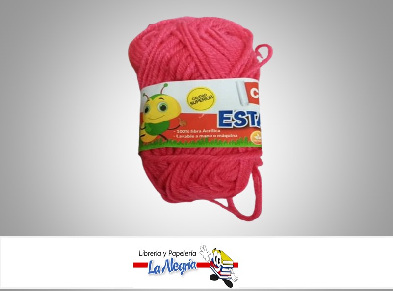 ESTAMBRE ESCOLAR 10GR FUCSIA UND MARCA CRISVI   