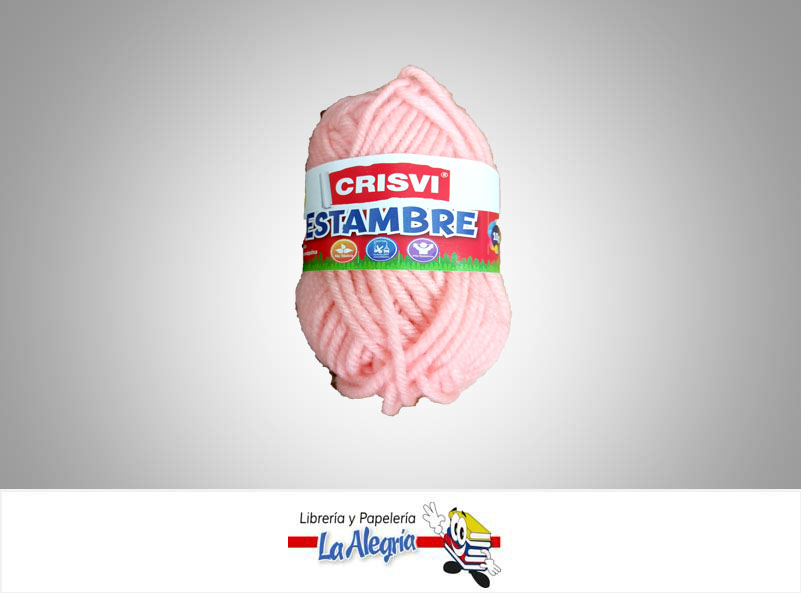 ESTAMBRE ESCOLAR 10GR ROSADO UND MARCA CRISVI   