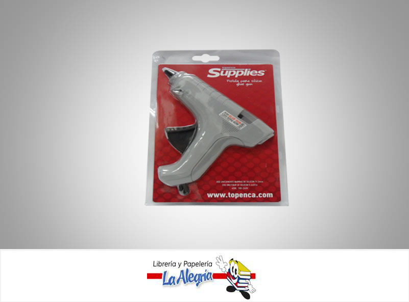 PISTOLA PARA SILICON GRANDE 40W 120V MARCA SUPPLIES   