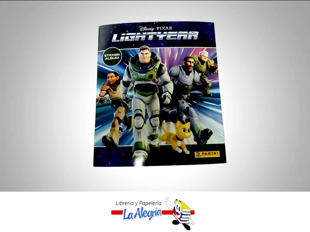 ALBUM LIGHTYEAR  TEMATICA PASATIEMPO   EDITORIAL PANINI