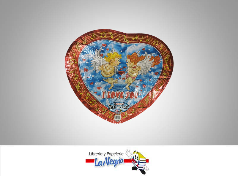 GLOBO FOIL 28I LOVE YOU MARCA SING A TUNE BALLONS   