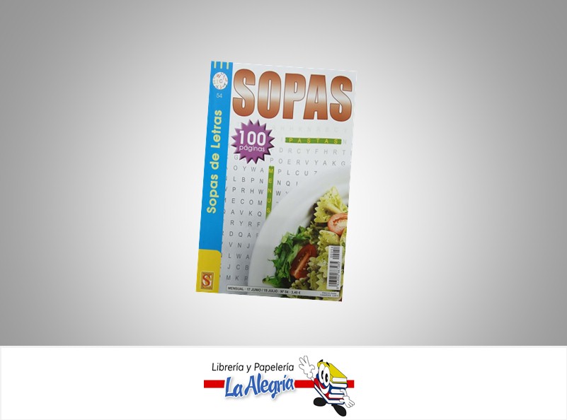 SOPA DE LETRAS 100 PG  TEMATICA PASATIEMPO    