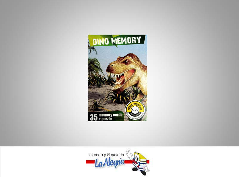 CARTA DE CARTON DINO MEMORY MARCA VARITEMAS   