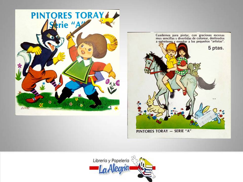 PINTORES TORAY SERIE A N1  TEMATICA CUENTOS AUTOR MARIA PASCUAL EDITORIAL TORAY