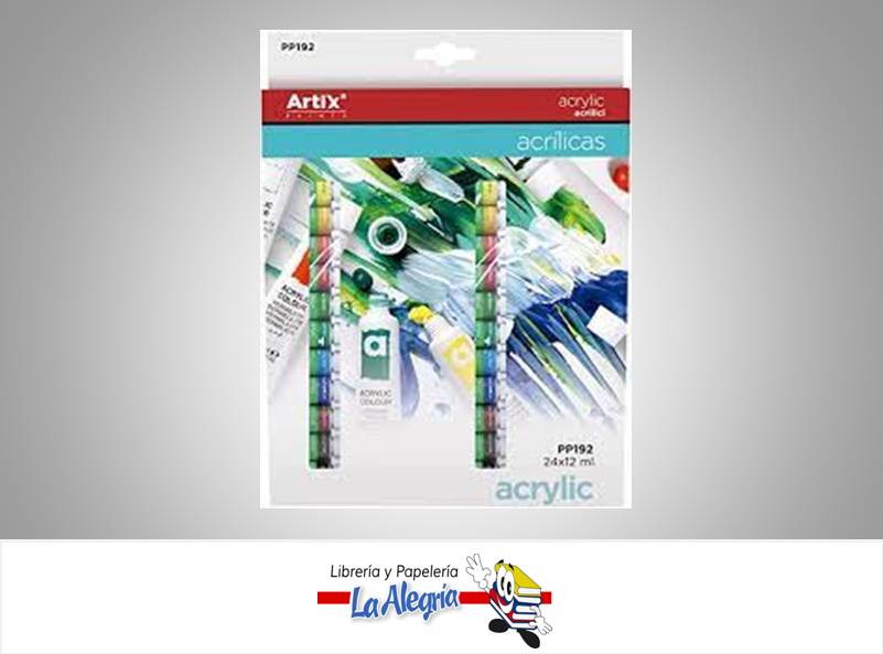 PINTURA ACRILICA PP192 12 ML 24 UND MARCA MP